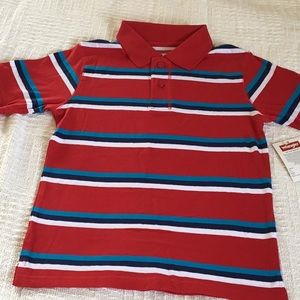 NWT boys size 8 M Wrangler short-sleeve polo shirt